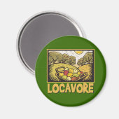 Locavore Slow Food Magneet (Voorkant / Achterkant)