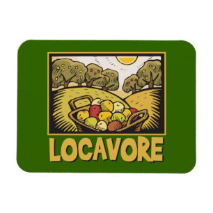 Locavore Slow Food Magneet