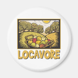 Locavore Slow Food Magneet
