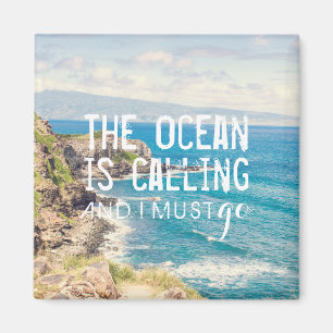 L'océan appelle - aimant de la côte de Maui
