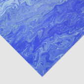 L'océan bouillonne papier de soie de soie (Détail)