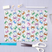 L'océan coloré marche en crabe le papier de soie (Artisanat)