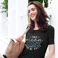 L'Océan M'A Rendu T-Shirt Salé