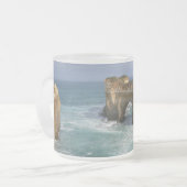 Loch Ard Gorge Frosted Glass Mok (Voorkant links)