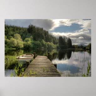 Loch Ard Jetty Poster