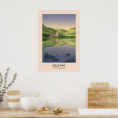 Loch Awe Argyll et Bute Affiche de voyage (Cuisine)