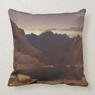 Loch Coruisk, Isle of Skye - Dawn, c.1826-32 (w/c) Kussen