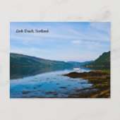 Loch Duich, carte postale d'Écosse (Devant)