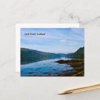 Loch Duich, carte postale d'Écosse