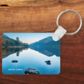 Loch Eck in Blue, Schotland Sleutelhanger (Voorkant)