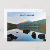 Loch Eck, Schotland Briefkaart (Voorkant / Achterkant)