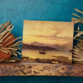 Loch Etive, van Bonawe - Evening, 1875 (olie op ca Fotoplaat (Zijkant)