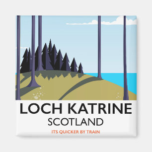 Loch Kattrine Schotland reisposter Magneet