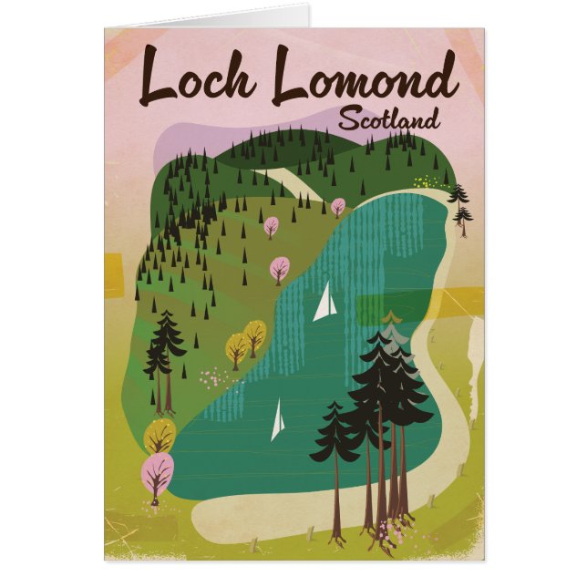 Loch Lamond Écosse (Devant)