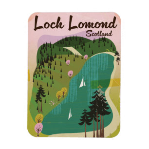 Loch Lamond Schotland Magneet