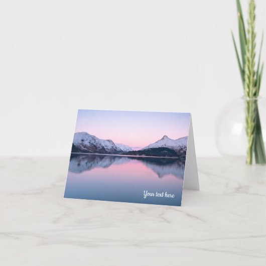 Loch Leven, Écosse Carte de voeux (Devant)