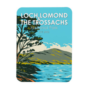 Loch Lomond en het Nationaal Park Trossachs Magneet