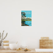 Loch Lomond en het Nationaal Park Trossachs Poster (Keuken)