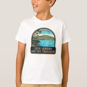 Loch Lomond en het Nationaal Park Trossachs T-shirt