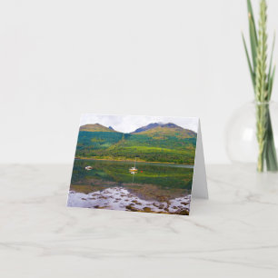 Loch Long, Arrochar, Schotland Wenskaart Bedankkaart
