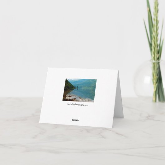 Loch Long, Arrochar, Scotland Wenskaart Kaart (Achterkant)