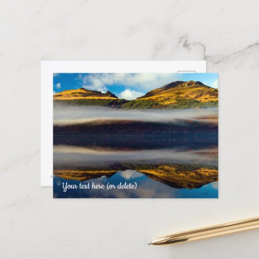 Loch Long, carte postale d'Arrochar (Devant/Arrière en situation)