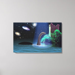 Loch Ness 2 Canvas Afdruk
