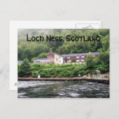 Loch Ness begroetings Briefkaart (Voorkant / Achterkant)