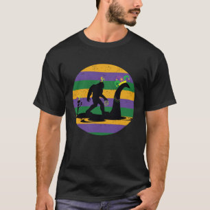 Loch Ness Big Foot Alien Ride Opnieuw Grappig Mard T-shirt
