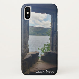 Loch Ness gezien van Urquhart Castle iPhone X Hoesje