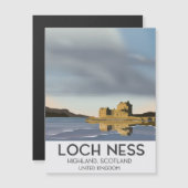Loch Ness, Highlands, Schotland reisposter (Voorkant / Achterkant)