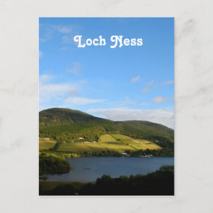 Loch Ness in Schotland Briefkaart