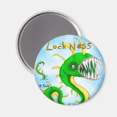Loch Ness Magnet Monster (Recto/Verso)