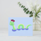 Loch Ness Monster Briefkaart (Staand voorkant)
