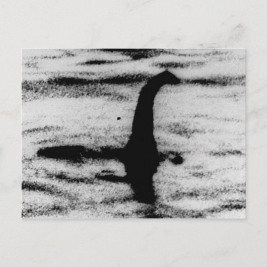 Loch Ness Monster Briefkaart (Voorkant)