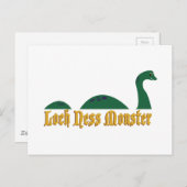 Loch Ness Monster Briefkaart (Voorkant / Achterkant)