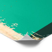 Loch Ness Monster grappige reisposter Poster (Hoek)