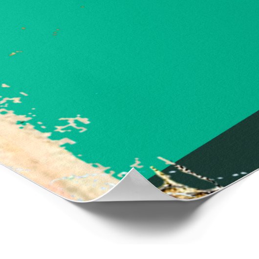 Loch Ness Monster grappige reisposter Poster (Hoek)