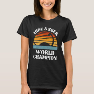 Loch Ness Monster Huid en Seek World Champion N T-shirt