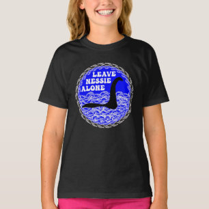 LOCH NESS MONSTER-Laat Nessie Alleen T-shirt