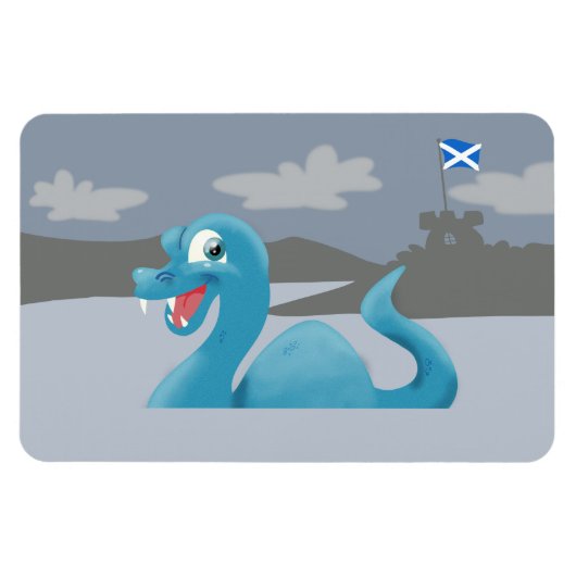 Loch Ness Monster Magneet (Horizontaal)