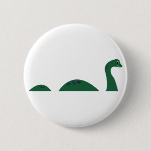Loch Ness Monster Ronde Button 5,7 Cm