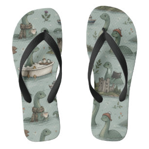 Loch Ness Monster Teenslippers