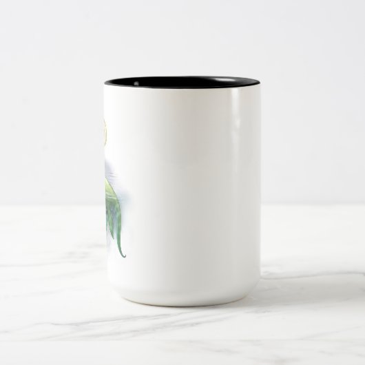 Loch Ness Monster Tweekleurige Koffiemok (Center)