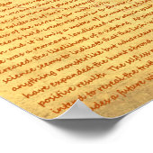 Loch Ness Monster - Vitruvian Style Poster (Hoek)