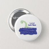Loch Ness Ronde Button 5,7 Cm (Voorkant /achterkant)