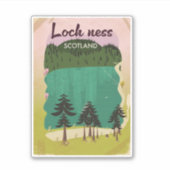 Loch Ness Scotland Sticker (Voorkant)