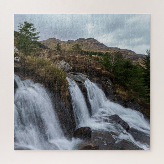 Loch Restil Waterfall Legpuzzel (Verticaal)