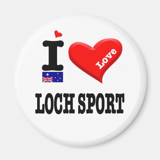 LOCH SPORT - I Love Magneet (Voorkant)