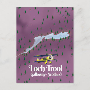 Loch Trool, Galloway, Schotland Reis kaart